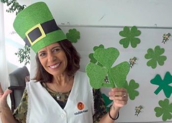 Comemoração de Saint Patrick’s Day já é tradição em aulas de inglês
