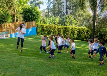 Momentos das aulas presenciais na Educação Infantil