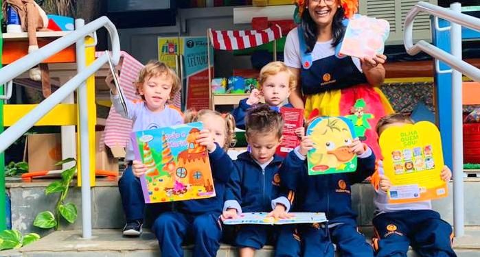 Feria de livros na Educação Infantil