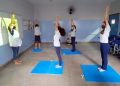 Aulas de relaxamento no Integral