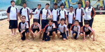 1ª ETAPA DO CIRCUITO ESCOLAR DE VÔLEI DE AREIA
