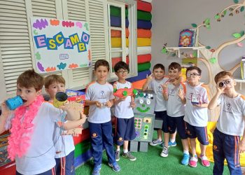  Troca de brinquedos entre os alunos do 1º ano