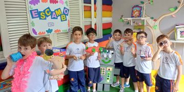  Troca de brinquedos entre os alunos do 1º ano