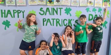 Uma festa verde nas aulas de Inglês