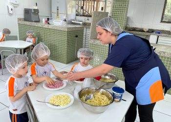 Aula de Culinária no Integral