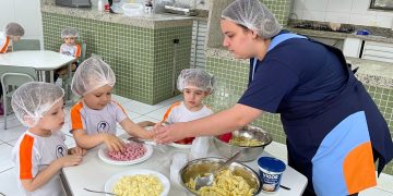 Aula de Culinária no Integral