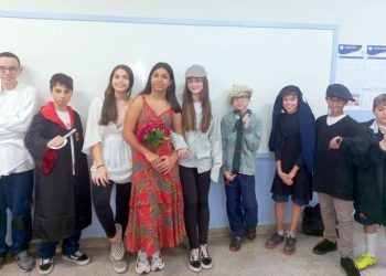 Representação da obra “Romeu e Julieta”