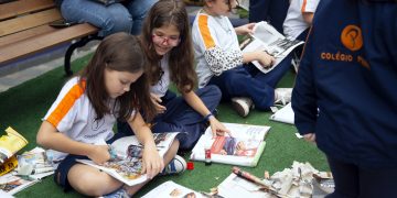 Scrapbook sobre Alimentação nas aulas do Cel-Lep